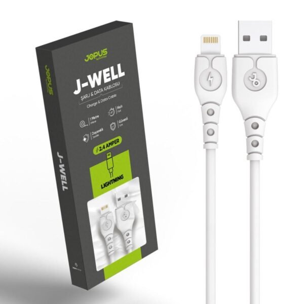 Jopus Universal Lightning JO-DK9 J-WELL 1mt Data Kablosu