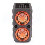 Jopus Brock Radyolu Bluetooth Hoparlör Gümüş Renk - Görsel 4