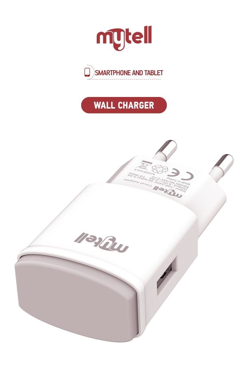054884_2.jpg Mytell Universal MY-C10 Thunder Usb Baslik 2000 mAh Ev Sarj Cihazi - Görsel 1
