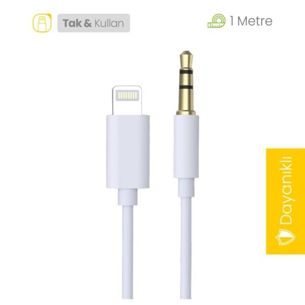 Jopus JO-IP10 Universal Lightning Aux Dönüştürücü