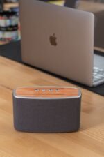 Jopus Carina Radyolu Bluetooth Hoparlör Gri Renk - Görsel 3