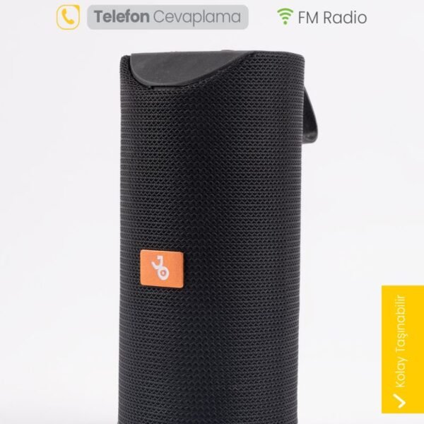 Jopus Leda Radyolu Bluetooth Hoparlör Siyah Renk