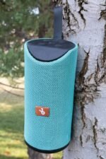 Jopus Leda Radyolu Bluetooth Hoparlör Yeşil Renk - Görsel 2