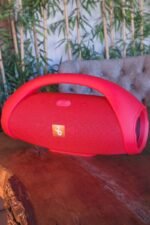 Jopus Boomsbox Bluetooth Hoparlör Kırmızı Renk
