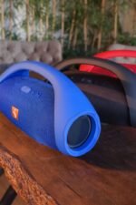 Jopus Boomsbox Bluetooth Hoparlör Mavi Renk - Görsel 2