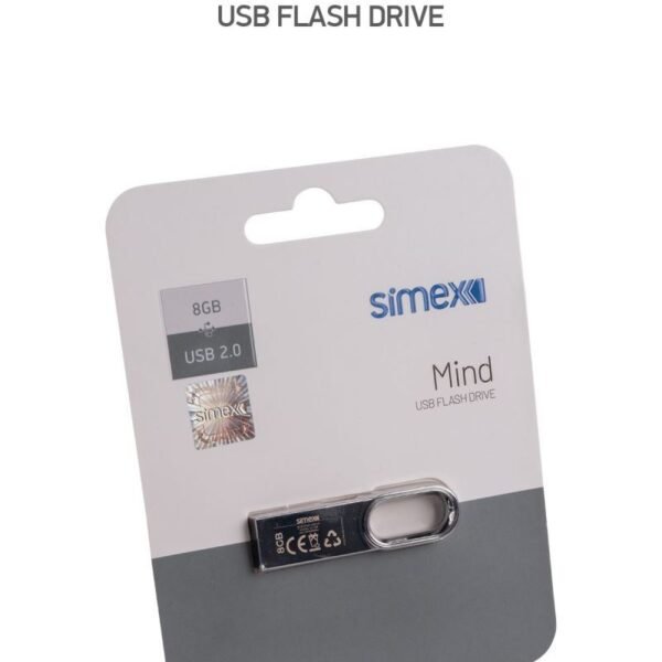 Simex SU-108 Mind 2.0 Metal 8GB USB Bellek