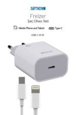 Simex iPhone Lightning SPS-11 Felione Pd  25W Sarj Seti