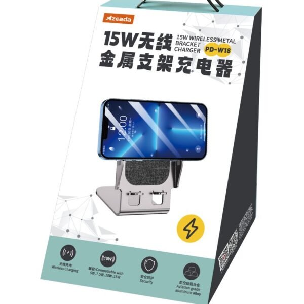 Azeada PD-W18 Wireless Magsafe 15 Watt Sarj Cihazi