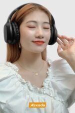 Azeada Azeada PD-BH500 Kulaküstü Bluetooth Kulaklık Siyah Renk - Görsel 4