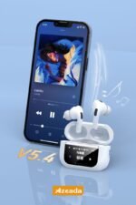 Azeada AZ-BT12 Dijital Göstergeli Bluetooth Kulaklık - Görsel 4