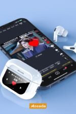 Azeada AZ-BT12 Dijital Göstergeli Bluetooth Kulaklık - Görsel 3