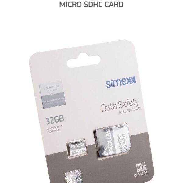 Simex SH-101 Data Safety Micro SD 32GB Hafiza Karti