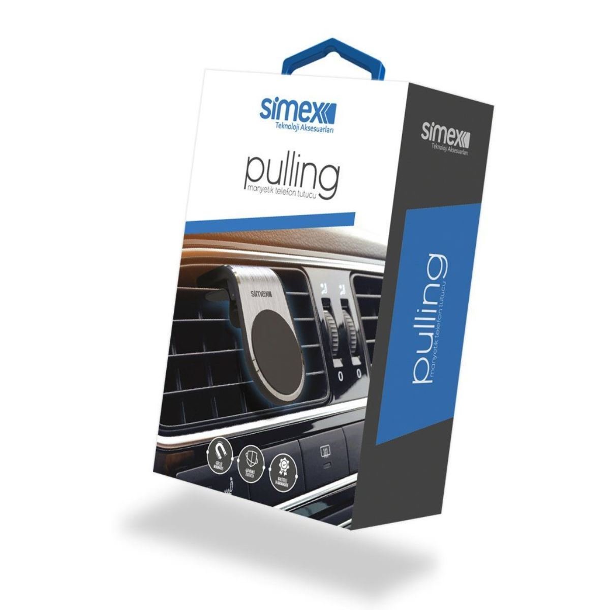 42250_1.jpg Simex ST-201 Pulling Petege Takmali Miknatisli Telefon Tutucu - Görsel 1