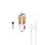 ACL AC-07 Power Classic Series Araç İçi Şarj Aleti Lightning Kablolu Araç İçi Şarj Cihazı - Görsel 3